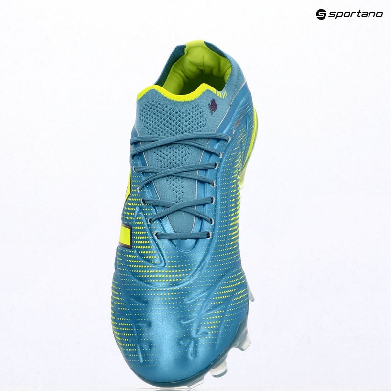 Kopačky New Balance Tekela Elite Low V5 FG metallic blue/alkaline green/team navy 7