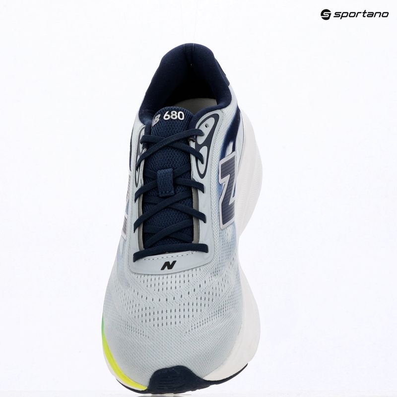 Pánské běžecké boty New Balance Fresh Foam 680's V9 light zinc blue/altitude/alkaline green 7