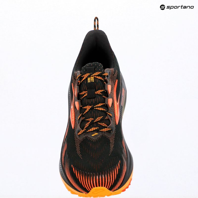 Pánské běžecké boty Brooks Ghost Trail black/red/orange 7