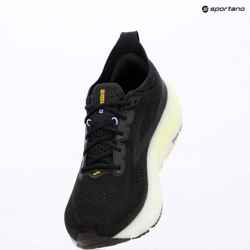 Pánské běžecké boty Brooks Glycerin 23 black/cyber yellow/nightlife 7