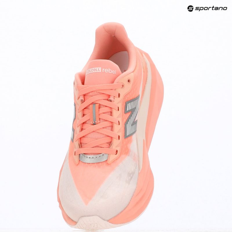 Dámské běžecké boty New Balance FuelCell Rebel V5 pink lemonade/pink salt 7