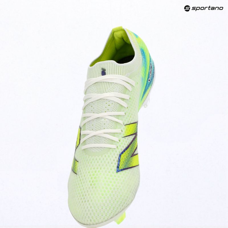 Kopačky New Balance Furon Elite V9 FG white/alkaline green 14