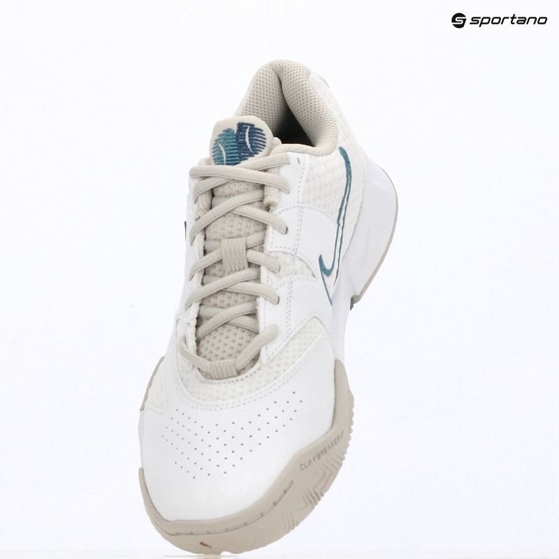 Pánské tenisové boty Nike Court Lite 4 White/Light Bone/New Slate/Smokey Blue 10