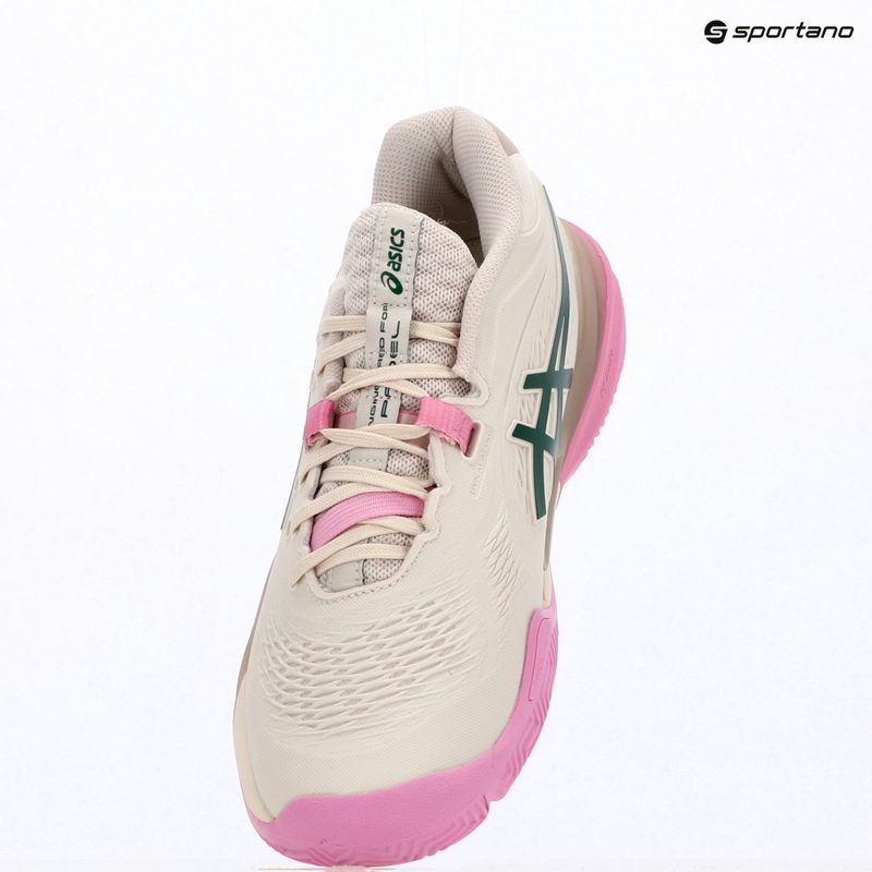 Dámské boty na padel Asics Gel-Resolution X Padel Soft Oat/Jewel Green 14
