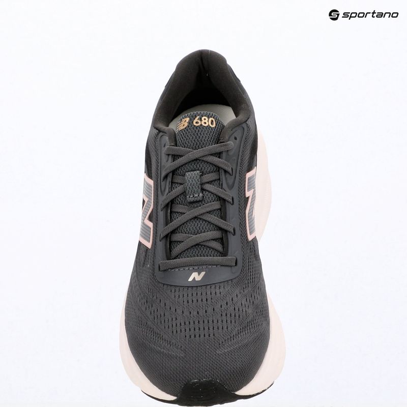 Dámské běžecké boty New Balance Fresh Foam 680's V9 black cement/pink salt 7