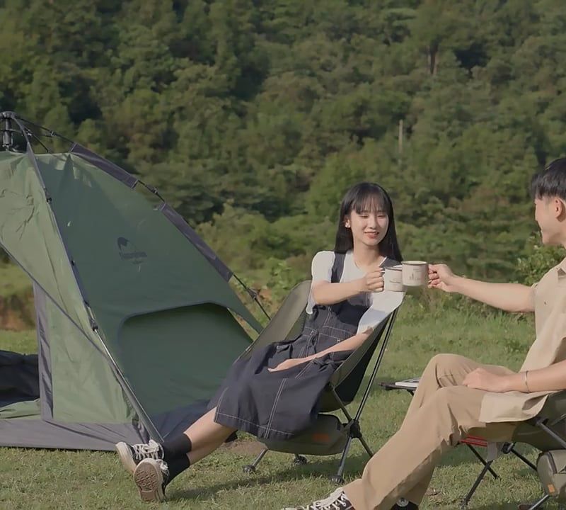 3místný kempingový stan Naturehike Pop-Up 3 Automatic forest green 9