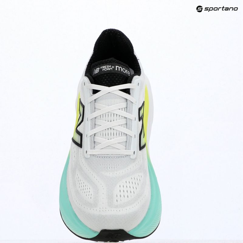 Pánské běžecké boty New Balance Fresh Foam More V6 white/bright mint 7