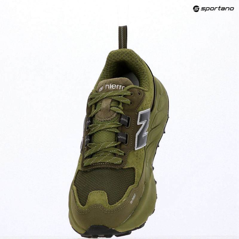 Pánské běžecké boty New Balance Hierro Trek V9 sport green/dark moss 7