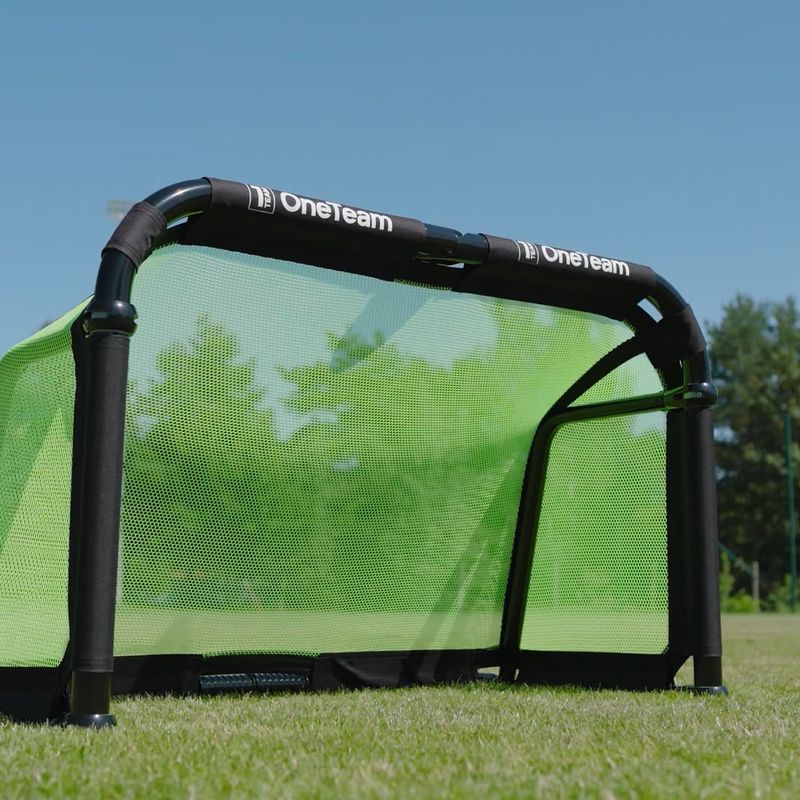 Fotbalová branka OneTeam Swiftgoal 120 x 70 cm black/green 13