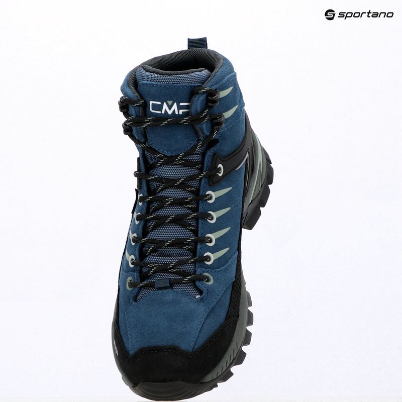 Pánské trekové boty CMP Rigel 2.0 Mid Waterproof avio/salvia 9