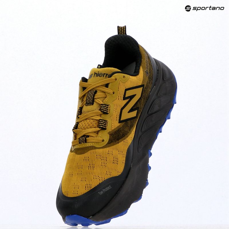 Pánské běžecké boty New Balance Fresh Foam Hierro V9 Basil Oil/Black 9