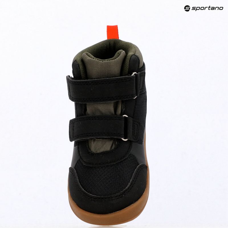 Dětské barefoot boty Viking Aspen Barefoot Mid 2V Waterproof black 16