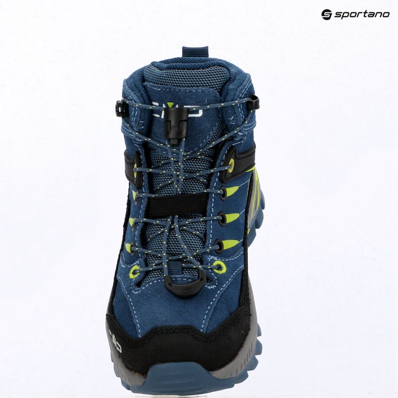 Dětské trekové boty CMP Rigel 2.0 Mid Waterproof infinity/acido 9