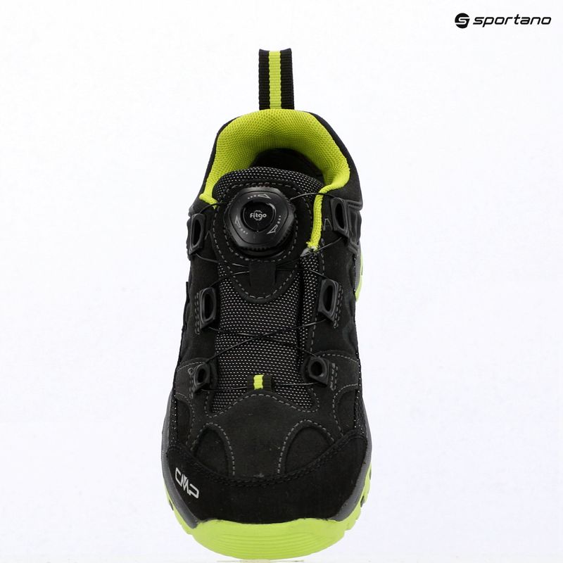 Dětské trekové boty CMP Kiruna Low FitGo Waterproof piombo/acido 9