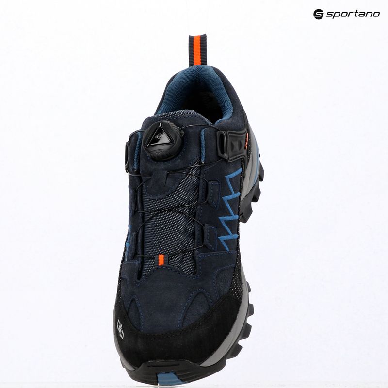 Pánské trekové boty CMP Rigel Low Fitgo Wp b.blue/flash orange 9