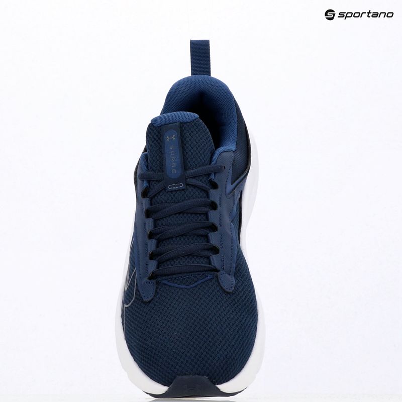 Pánské běžecké boty Under Armour Surge 5 academy/white/downpour gray 14