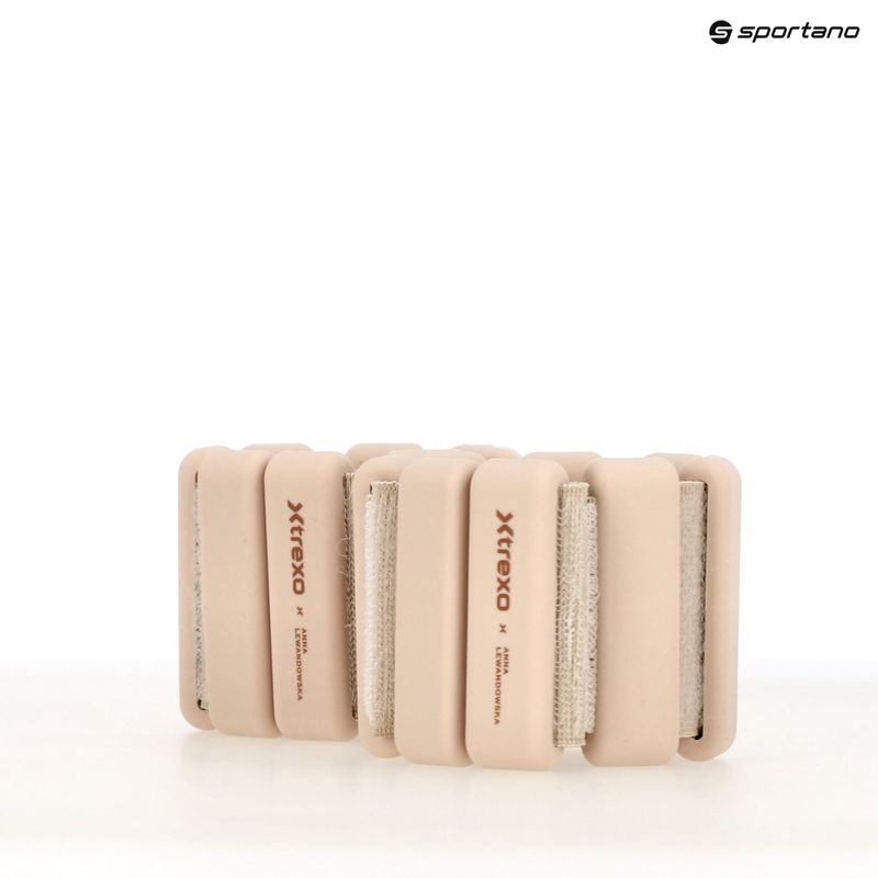 Závaží na kotníky a zápěstí XTREXO x Anna Lewandowska Bangles 205 Beige 12