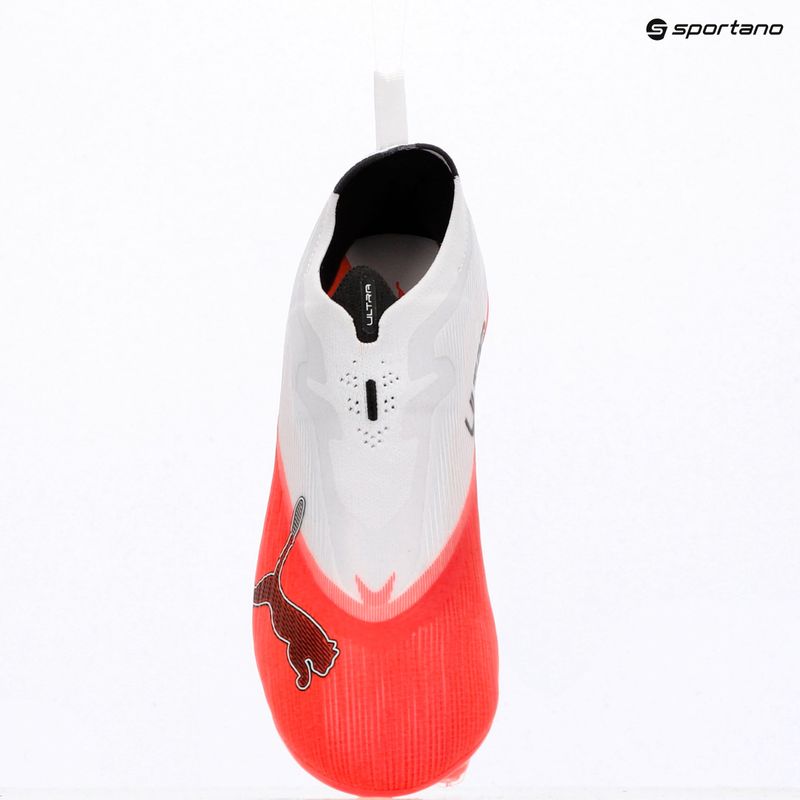 Dětské kopačky PUMA Ultra Nitro 7 Ultimate LL FG/AG Jr ultra red/puma black/puma white 9