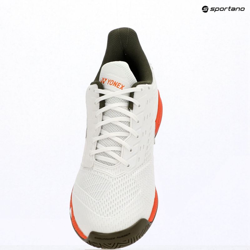 Pánské tenisové boty YONEX Power Cushion Ad-Accel white/orange 9