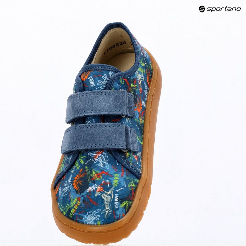 Dětské barefoot boty Froddo Barefoot Canvas denim+ 9