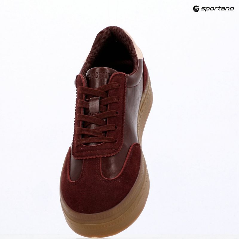 Dámské boty BIG STAR UU274013 burgundy 9