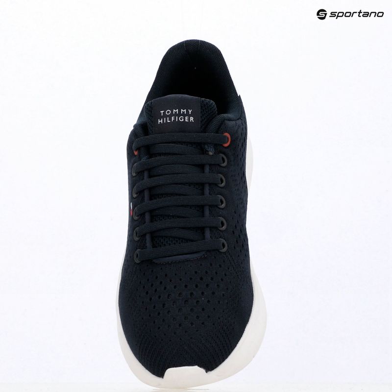 Pánské boty Tommy Hilfiger Lightweight Runner Knit desert sky 9
