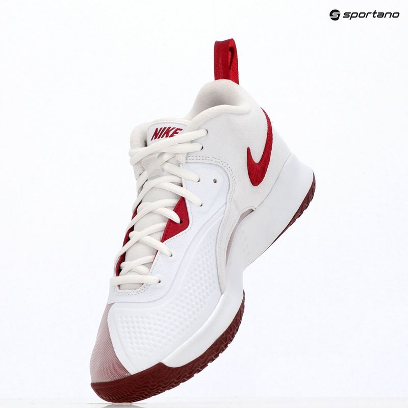 Tenisky na volejbal Nike React Hyperset 2 white/team crimson 9