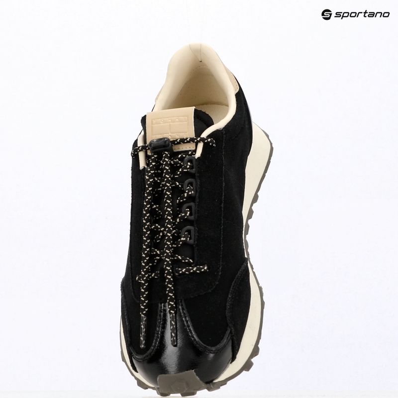 Dámské boty Tommy Jeans Retro Archive Runner black 9