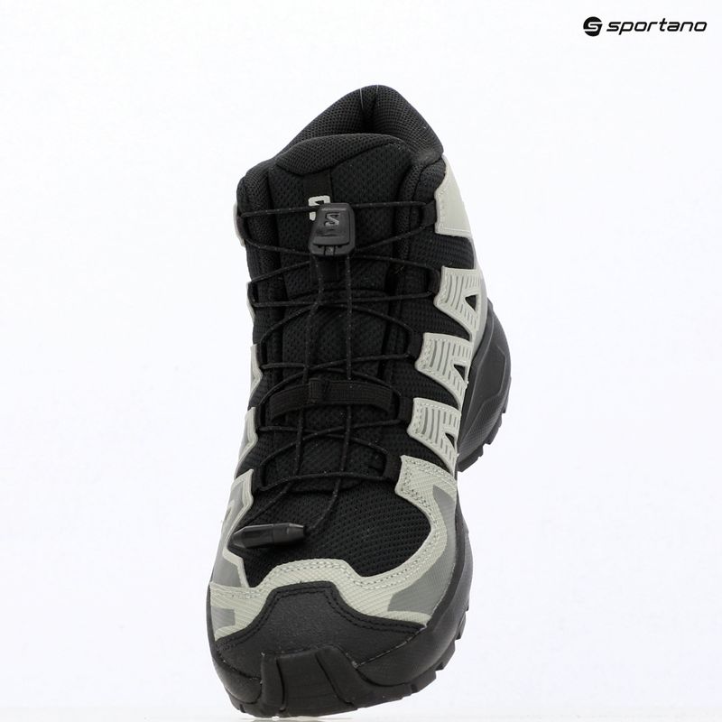 Dětské turistické boty Salomon XA PRO MID Waterproof black/sedona sage 14