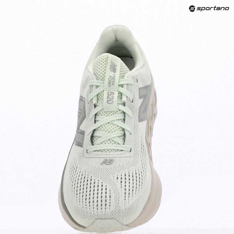 Dámské běžecké boty New Balance Fresh Foam 520's V9 mint water/lone star grey/silver metallic 7