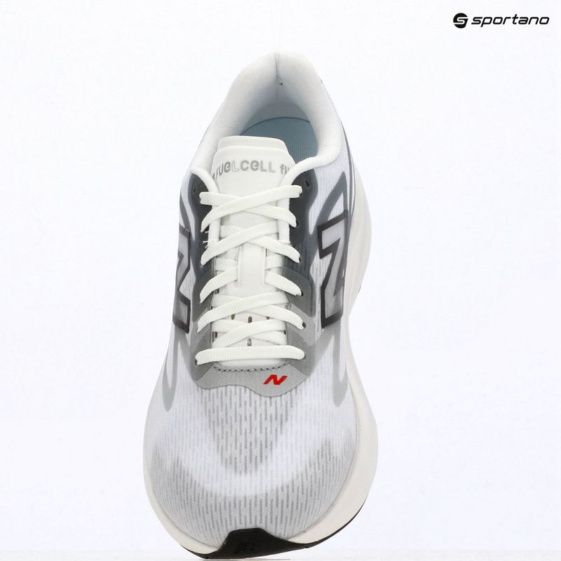 Pánské běžecké boty New Balance FuelCell Flite-R V1 white/slate grey/neo flame 9