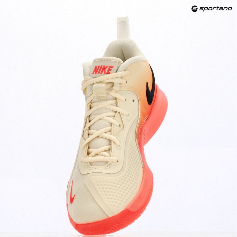 Volejbalové boty Nike React Hyperset 2 SE coconout milk/cave purple/hot lava 9