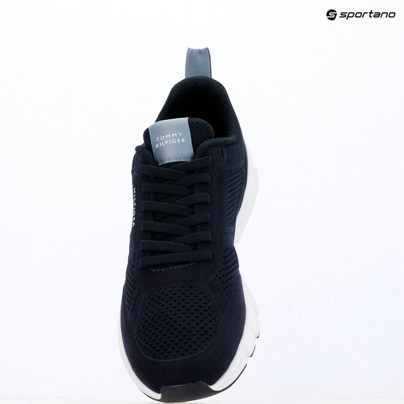Pánské boty Tommy Hilfiger Light Knitted navy blue 9