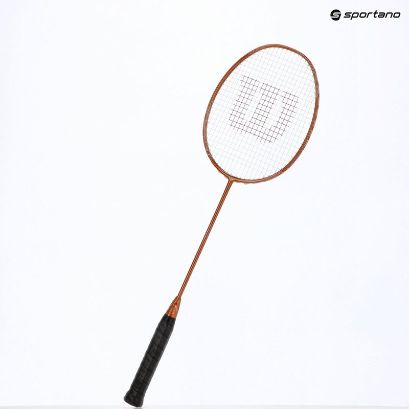 Badmintonová raketa Wilson Vertex 300 bronze/white 14