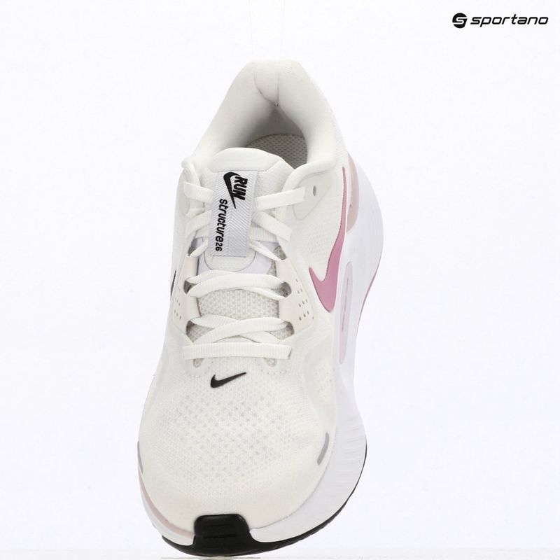 Dámské běžecké boty Nike Structure 26 white/bleached lilac/light magenta/black 13