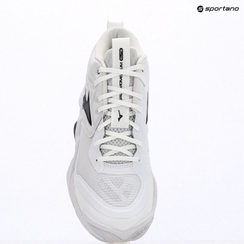 Volejbalové boty Mizuno Wave Momentum Elite Mid white/metallic gray/black 7
