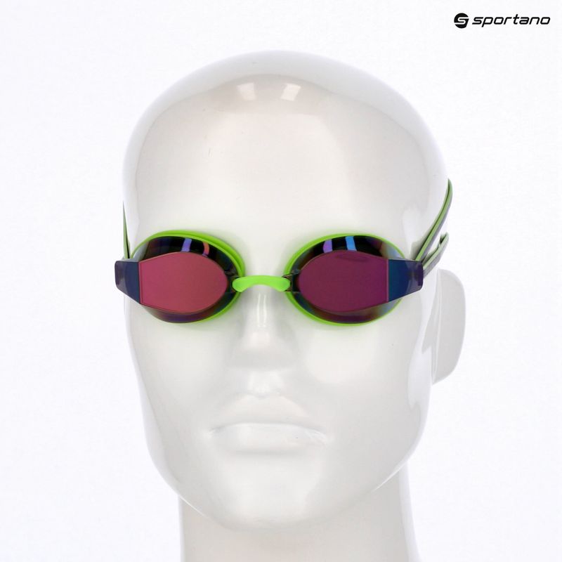 Plavecké brýle TYR Blackops 140 Ev Racing Mirrored bright green/black 6