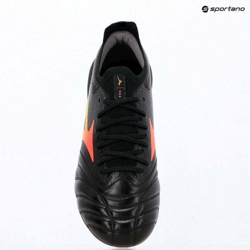 Kopačky Mizuno Morelia Neo V β Pro FG black/lava orange/arcadia 3