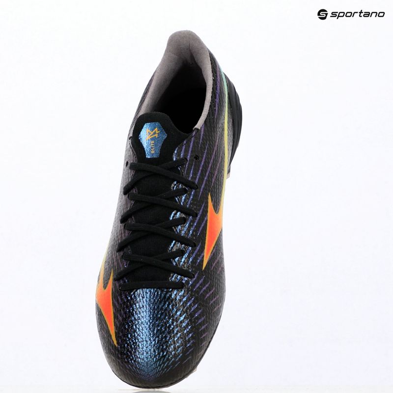Kopačky Mizuno Alpha III Elite FG black/lava orange/evening primrose 3