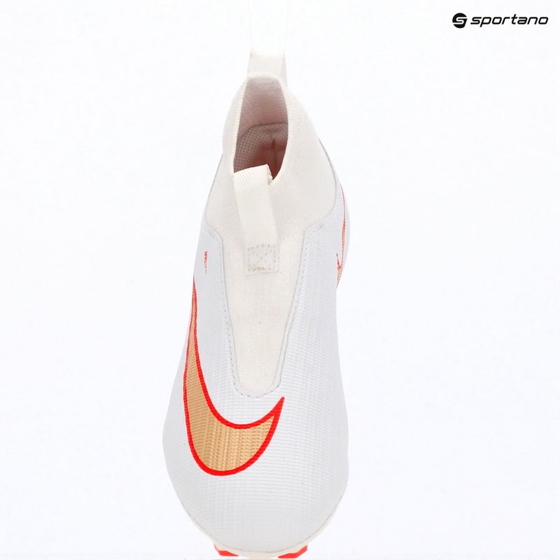 Dětské kopačky Nike Jr. Mercurial Superfly 11 Academy white/bright crimson/blur 9