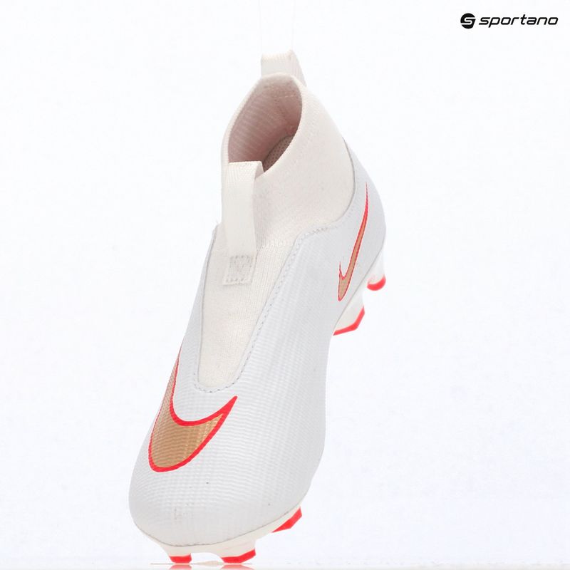 Dětské kopačky Nike Jr. Mercurial Superfly 11 Academy white/bright crimson/blur 9