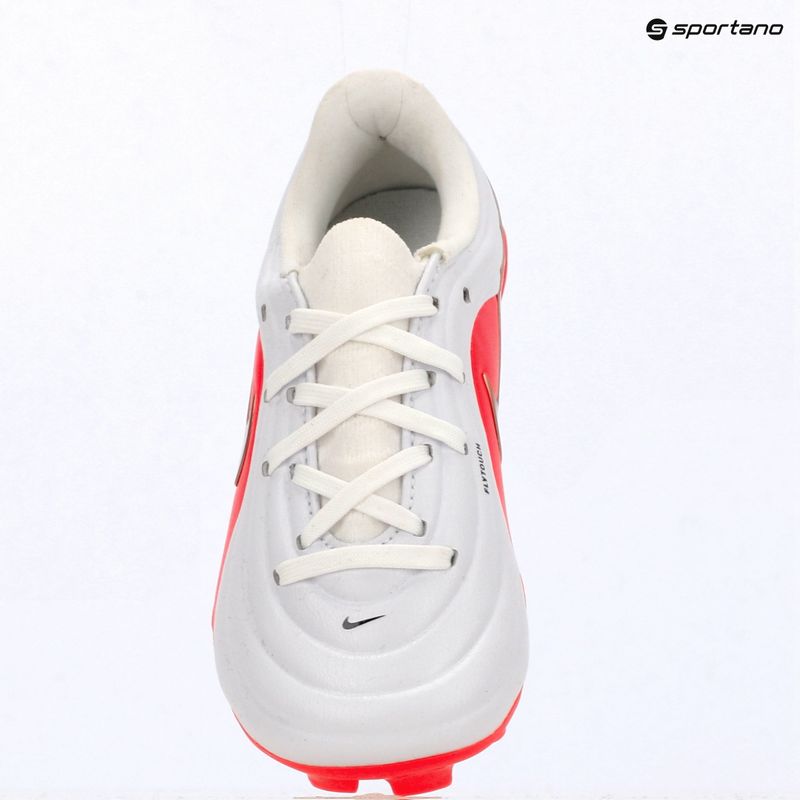 Dětské kopačky Nike Jr. Tiempo Maestro Academy white/bright crimson/blur 8