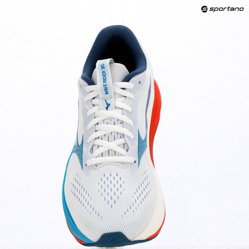 Pánské běžecké boty Mizuno Wave Rider 30 white/blue jewel/orange 8