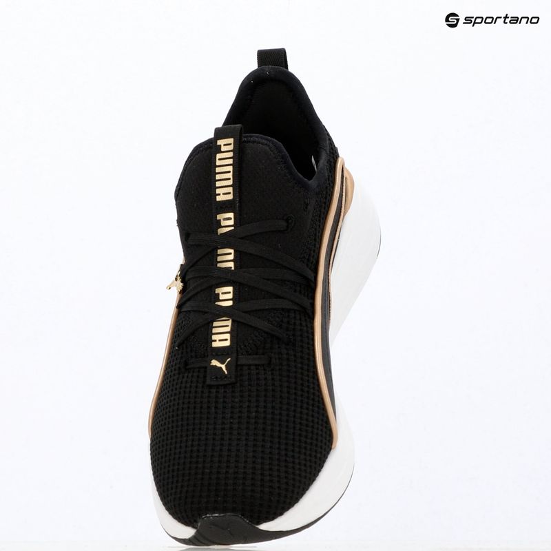 Dámské boty PUMA Softride Sabrina Polished Chrome puma black/puma white/puma gold 16
