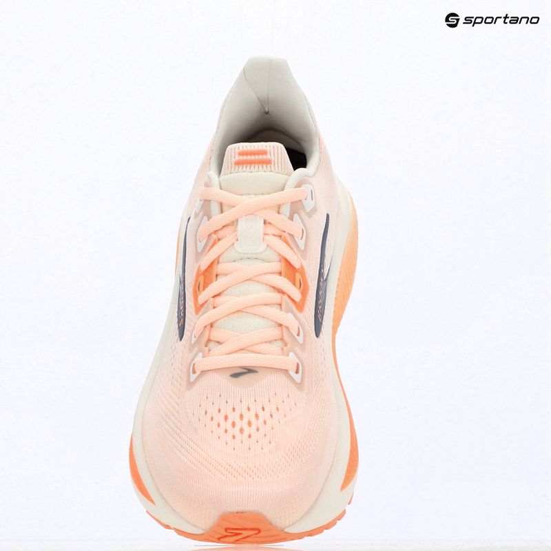 Dámské běžecké boty Brooks Ghost 18 star white/cyber peach/grey 17