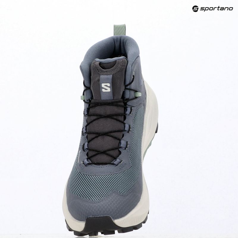 Dámské turistické boty Salomon Genesis Mid GTX grisaille/green milieu 15