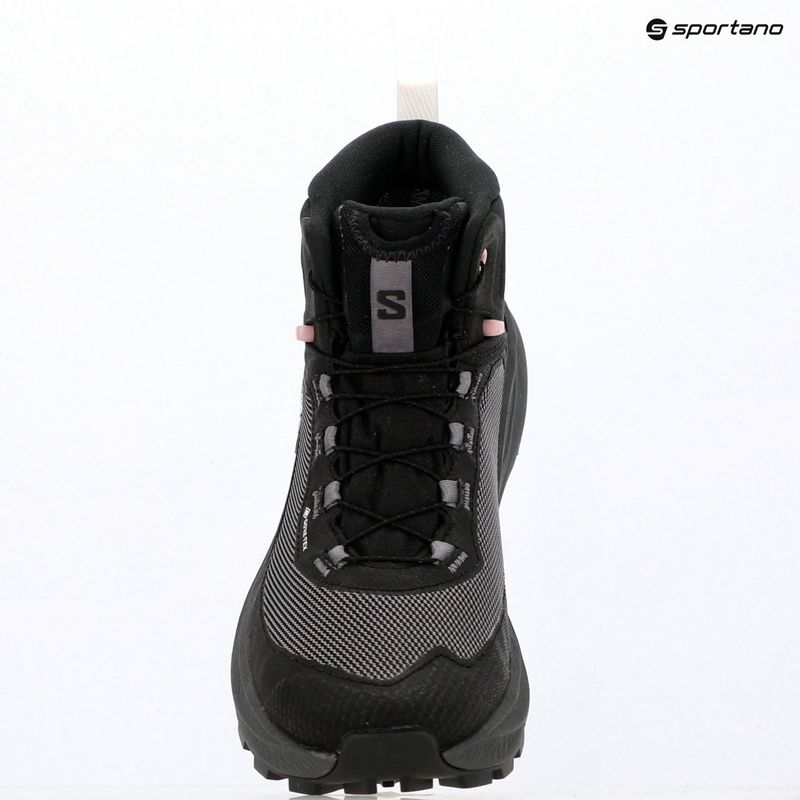 Dámské turistické boty Salomon Genesis Mid GTX black/dawn pink 19