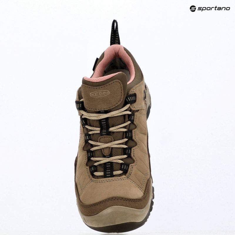 Dámské trekové boty KEEN Targhee IV Wp brindle/nostalgia rose 16