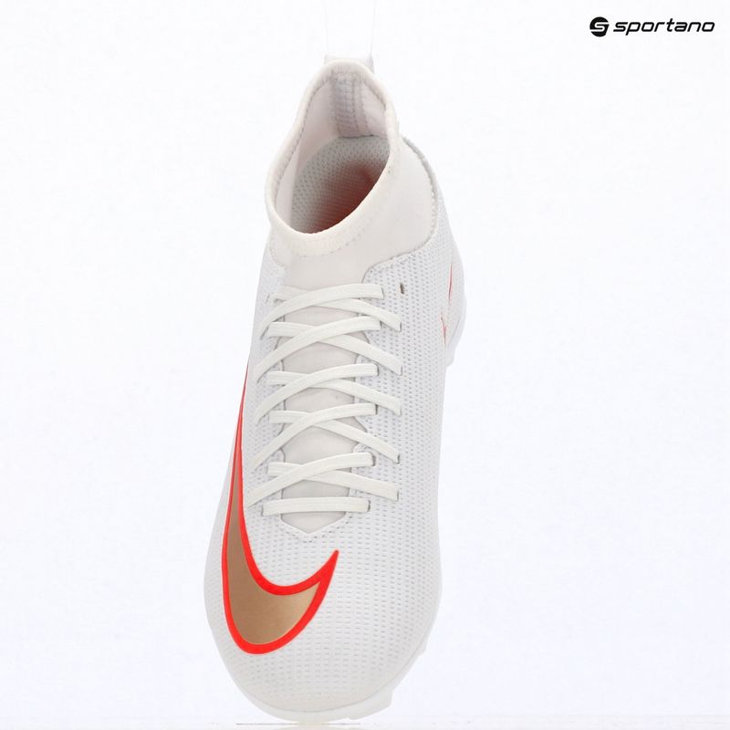 Dětské kopačky Nike Jr. Mercurial Superfly 11 Club white/bright crimson/blur 9