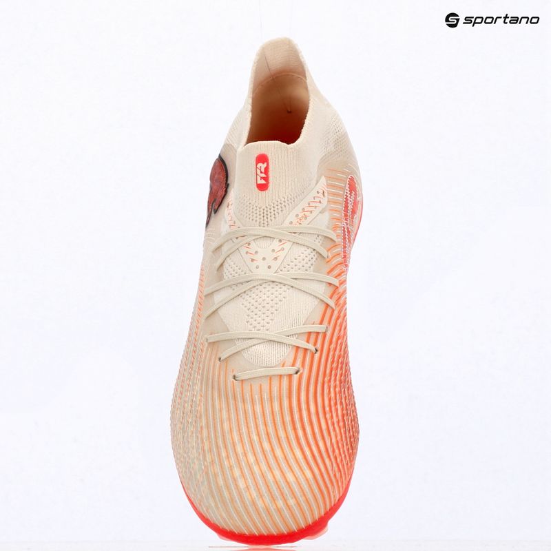 Dětské kopačky PUMA Future 9 Pro FG/AG Jr sugared almond/puma white/ultra red/puma black 15